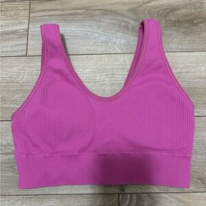 AERIE Hot Pink Sports Bra